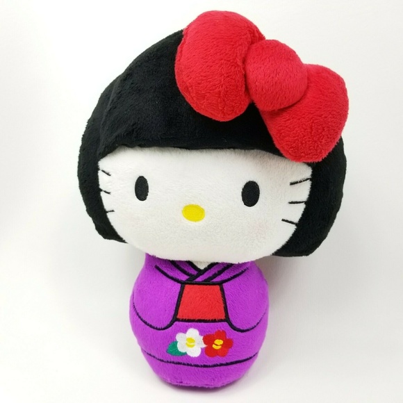 hello kitty geisha plush